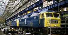 class 47s Crewe Works